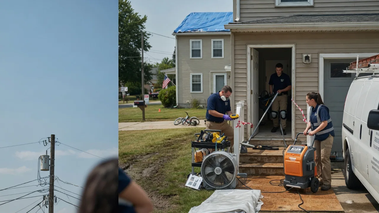 Water Damage Repair in East Bend, NC near me